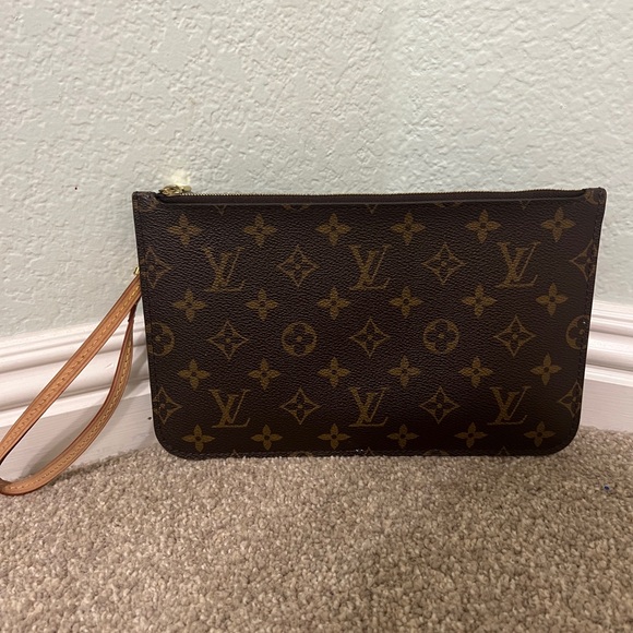 Louis Vuitton Handbags - Louis Vuitton Brown and Tan Monogram Pouch